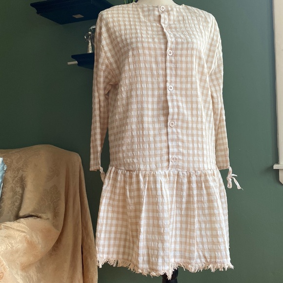 POLLY Dresses & Skirts - POLLY I Plaided long sleeves summer dress